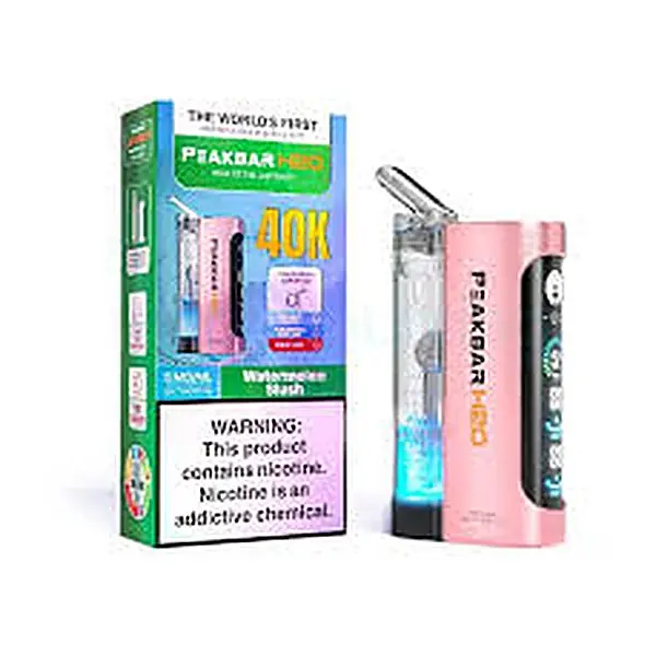 Peak Bar Hookah Disposable — hookah disposables at Elevated 369 Smoke Shop, Flowery Branch GA