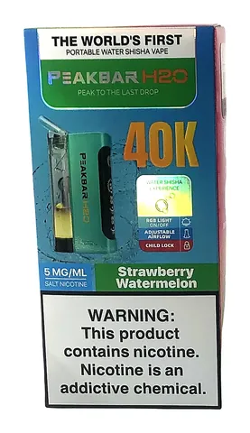 Peak Bar H2O Strawberry Watermelon