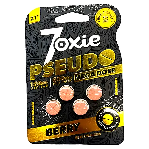 7oxie PSEUDO Mega Dose Berry