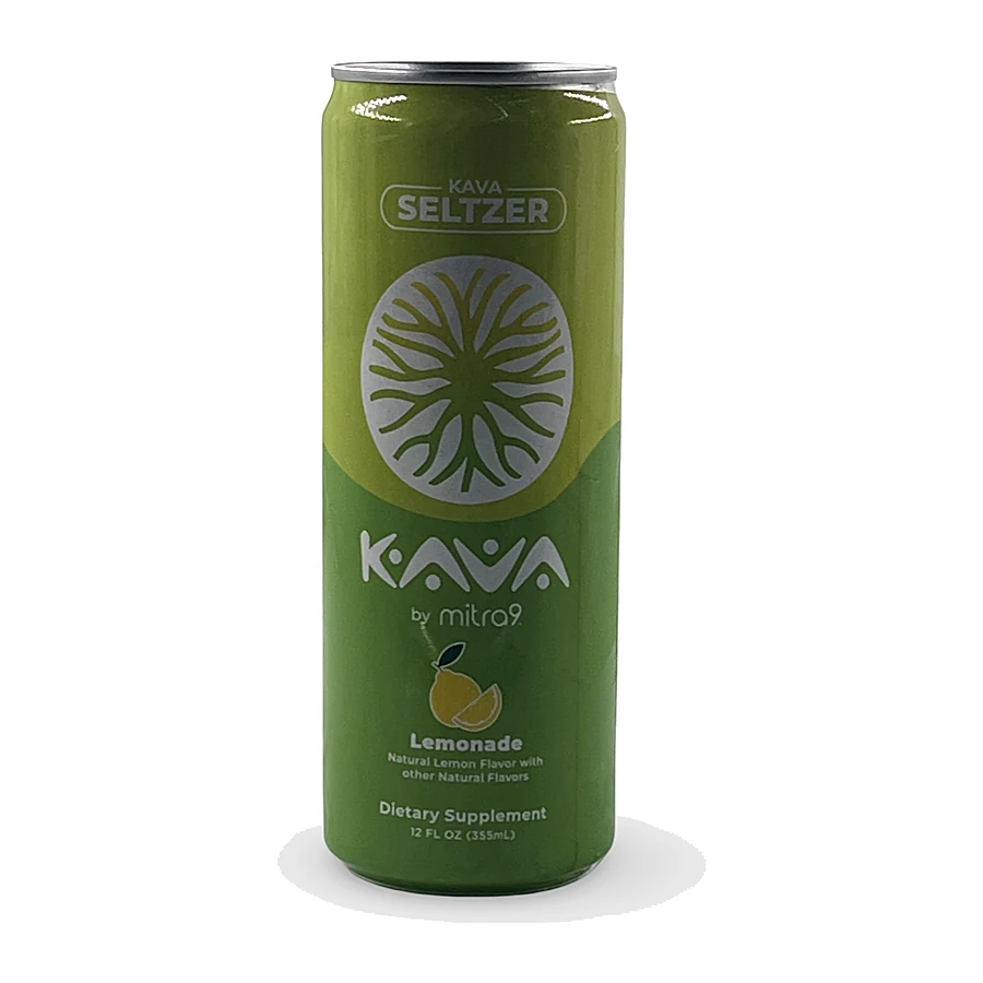 Kava Seltzer by Mitra9, Lemonade, 12 fl oz, at Elevated 369, Flowery Branch GA