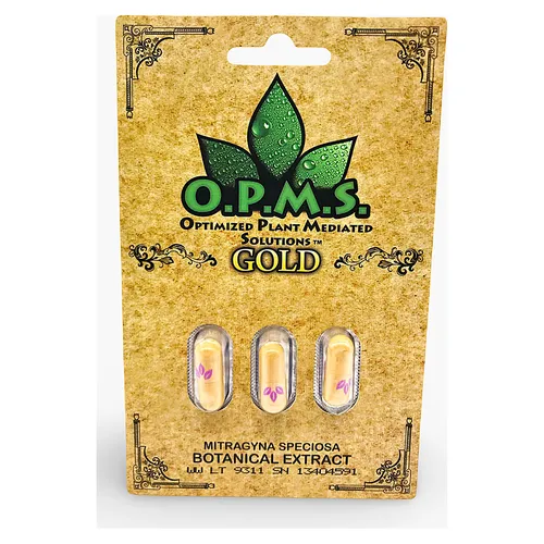 OPMS Gold capsules 3ct