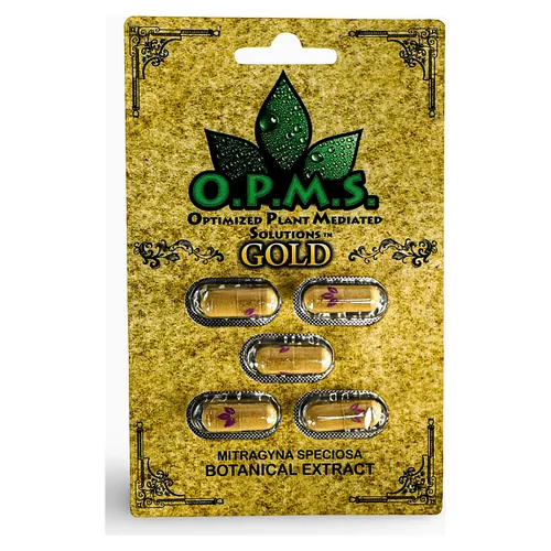OPMS Gold capsules 5ct