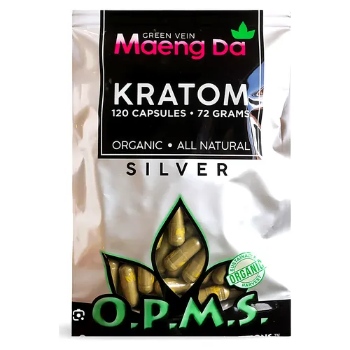 OPMS Silver Maeng Da 120ct