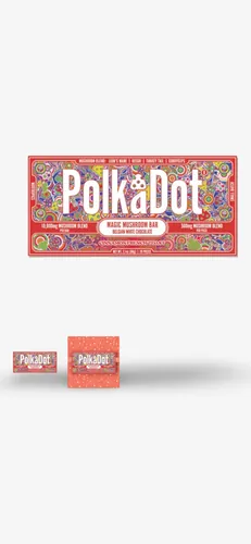 PolkaDot White Cinnamon bar