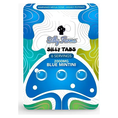 Silly Farms Blue Mintini tabs