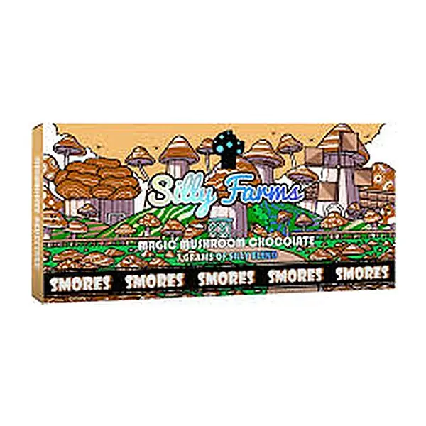 Silly Farms Chocolate Mushroom — mushroom gummies & edibles at Elevated 369 Smoke Shop, Flowery Branch GA