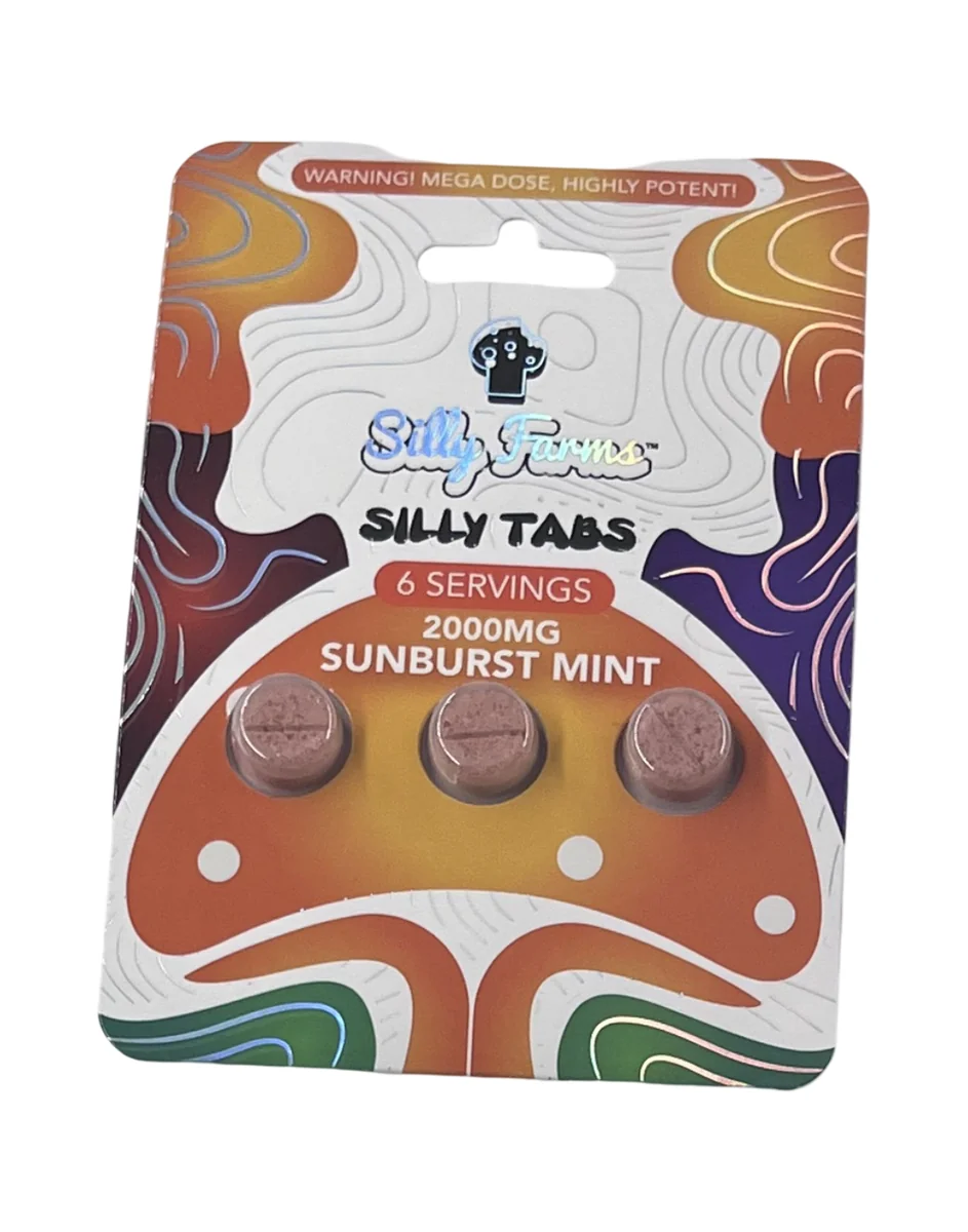 Silly Tabs, Sunburst Mint 2000mg