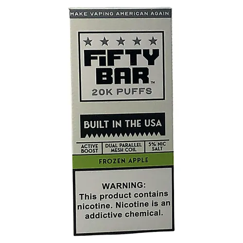 Fifty Bar Frozen Apple