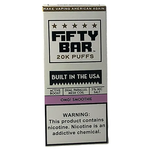 Fifty Bar OMG Smoothie