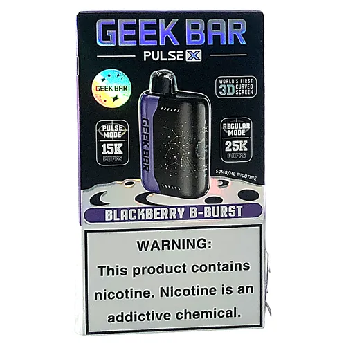 Geek Bar Pulse X Blackberry B Burst