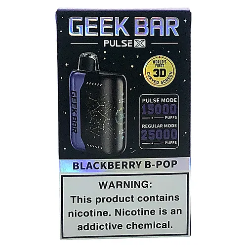 Geek Bar Pulse X Blackberry B Pop