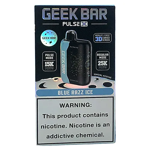 Geek Bar Pulse X Blue Razz Ice