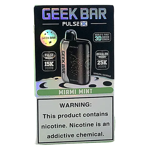 Geek Bar Pulse X Miami Mint