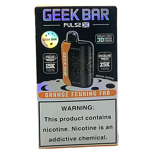 Geek Bar Pulse X Orange Fcuking Fab