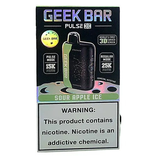 Geek Bar Pulse X Sour Apple Ice