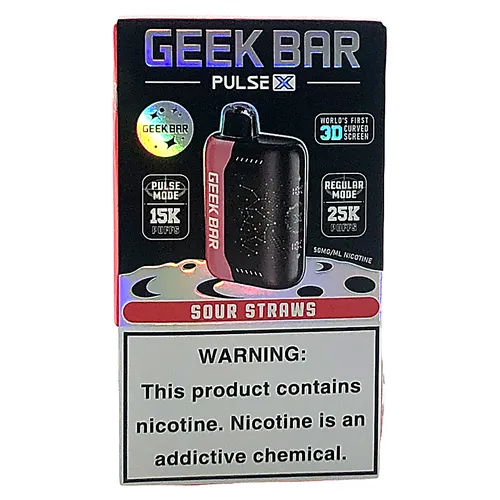 Geek Bar Pulse X Sour Straws