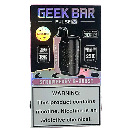 Geek Bar Pulse X Strawberry B Burst