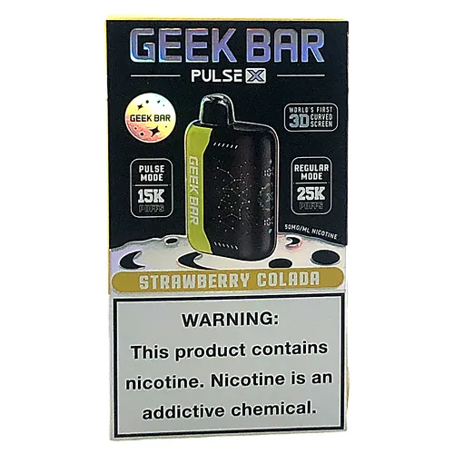 Geek Bar Pulse X Strawberry Colada