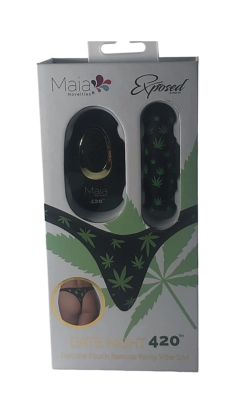 Maia Novelties Date Night 420 remote panty vibe