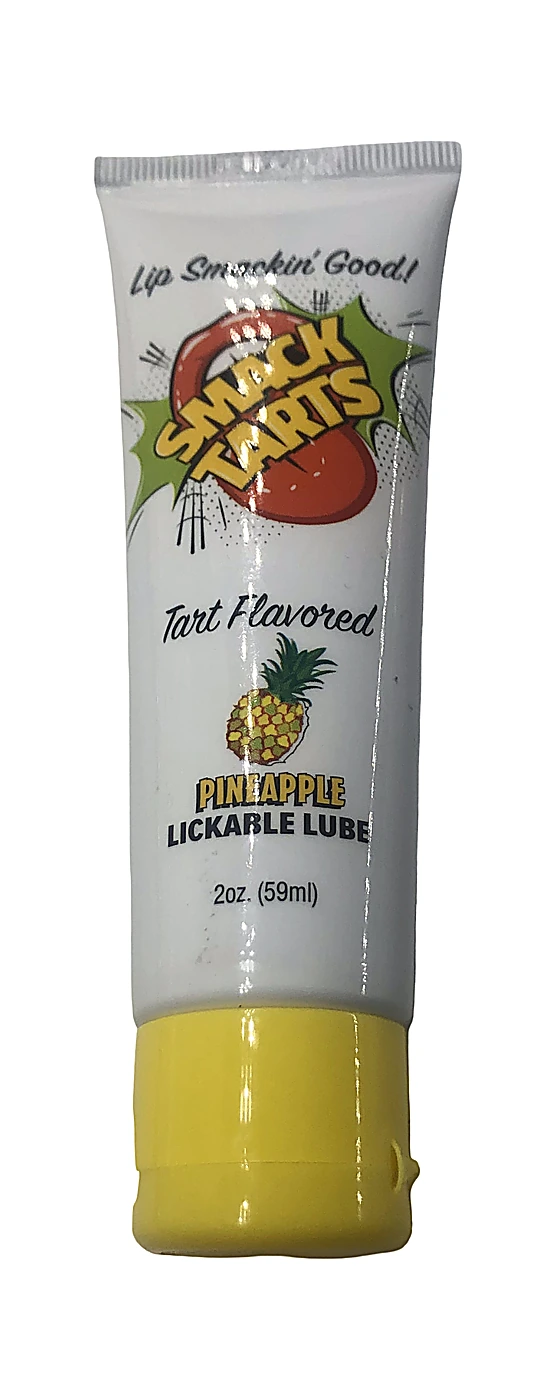 Smack Tarts lickable lube, pineapple flavor